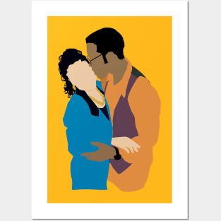 its a different world flat kiss Posters and Art